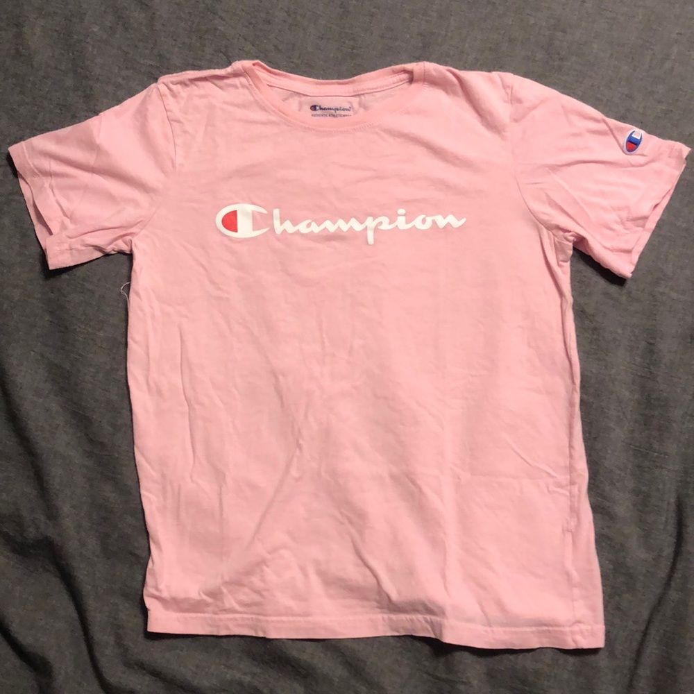 Champion t-shirt (size xl) pink